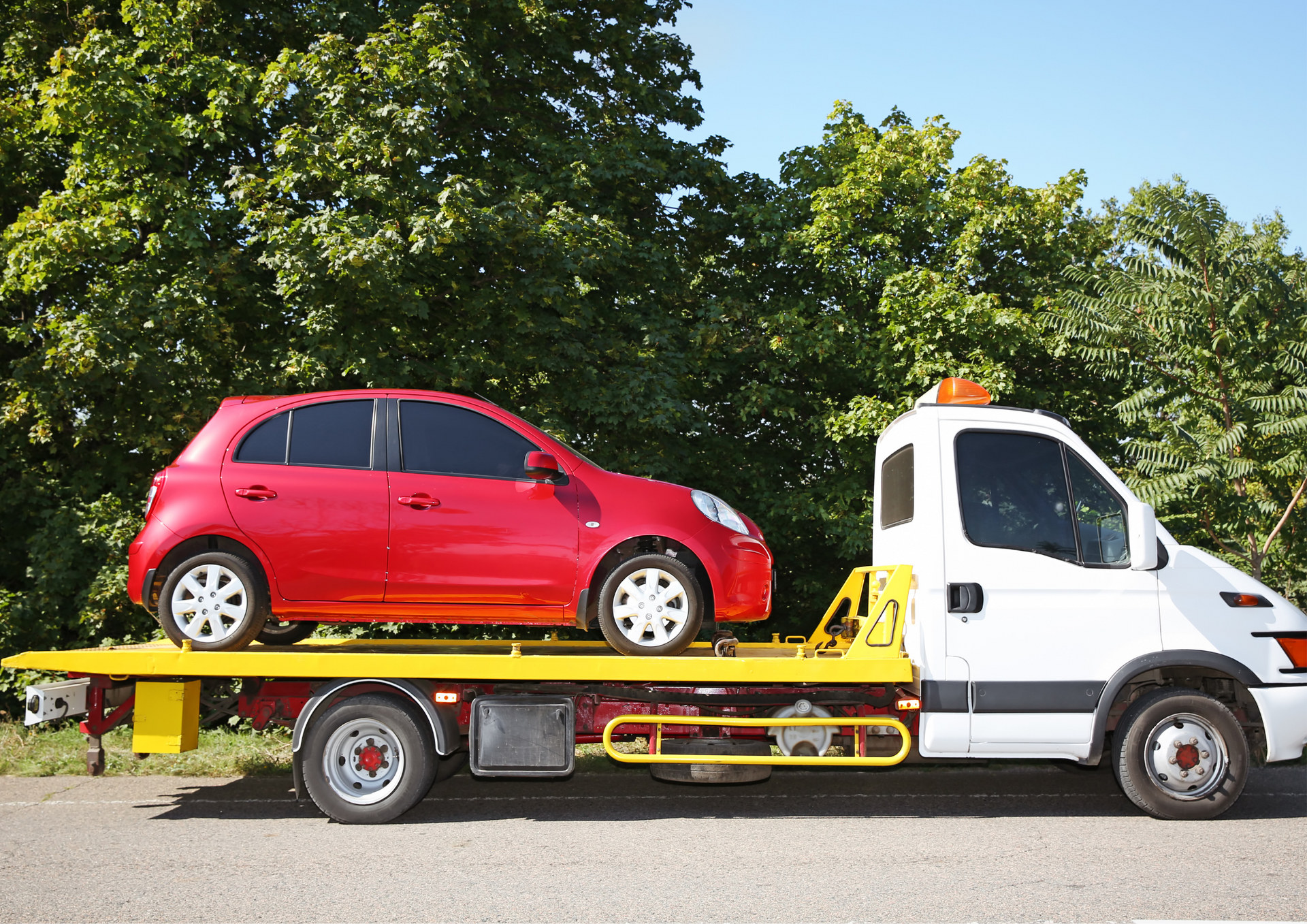 car recovery in Warrington